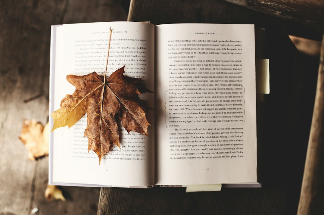 suspenseful book scene