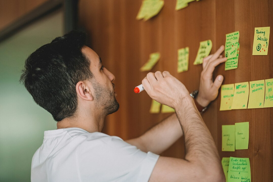 writer brainstorming ideas