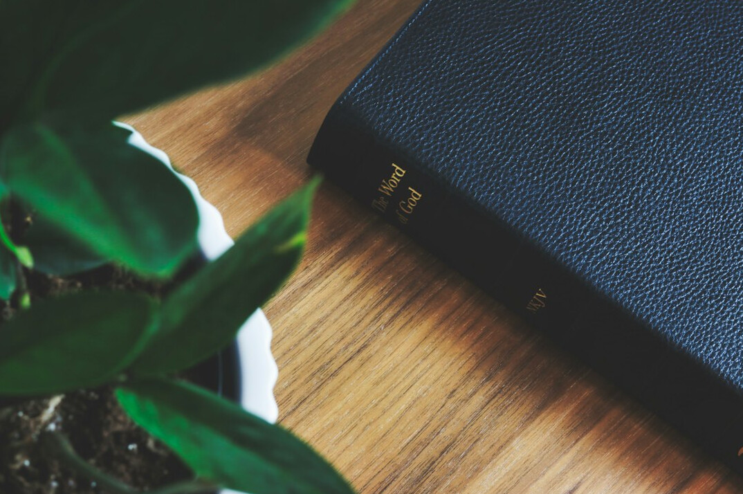mystery book on wooden table